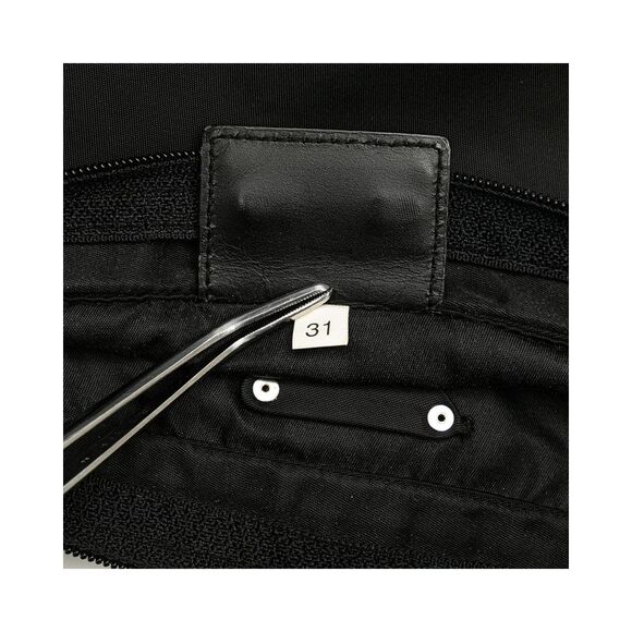 Pre Loved Prada Tessuto Zip Top Shoulder Bag Women Black - Picture 6 of 7